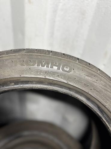 imprezza: Шины 215 / 45 / R 17, Лето, Б/у, Пара, Легковые, Корея, Kumho — 4