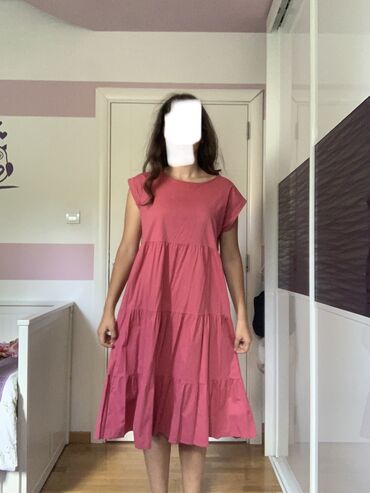 haljine za trudnice zara: M (EU 38), L (EU 40), XL (EU 42), bоја - Roze, Drugi stil, Kratkih rukava