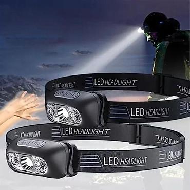 Lov i ribolov: USB punjive čeone lampe sa senzorom pokreta MACROCOSM T-B3. CENA JE ZA — 5