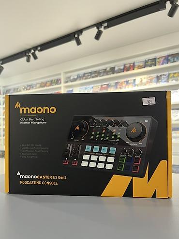 музык: Maono Maonocaster E2 Gen2 — компактный аудиомикшер/консоль для — 1