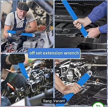 ratchet: Offset Extension Wrench – ofsetli uzatma açarı - Məqsəd: dar və — 4