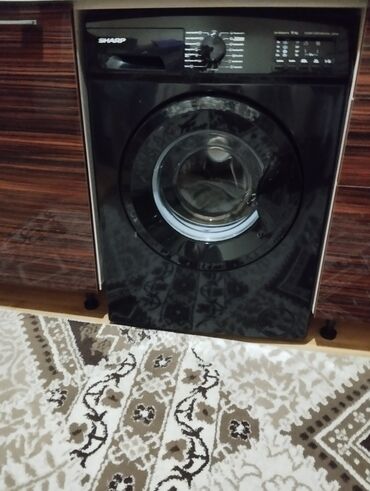 2ci el paltaryuyanlar: Paltaryuyan maşın Sharp, 8 kq, Avtomat, Qurutmasız, Kredit yoxdur