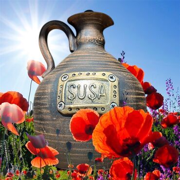 Qazanlar: Qazan, rəng - Qəhvəyi, Keramika — 12