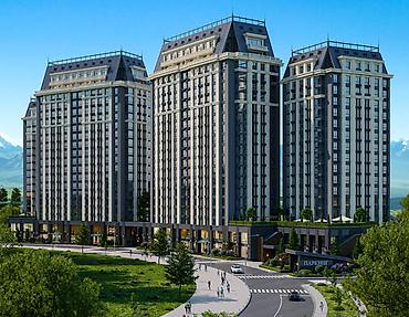 Продажа квартир: 3 комнаты, 100 м², Элитка, 12 этаж, Готовая ПСО (под самоотделку) at lalafo.kg — 17 Продажа квартир: 3 комнаты, 100 м², Элитка, 12 этаж, Готовая ПСО (под самоотделку) — 17