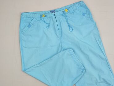 Material trousers for women, size 3XL (EU 46)