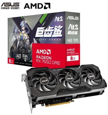 Видеокарты: Видеокарта, Новый, AMD, Radeon RX, 8 ГБ, Для ПК