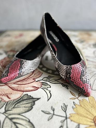 leopard 5: Туфли, 36.5, 37, Mango, Б/у, цвет - Синий, Самовывоз, Платная доставка — 6
