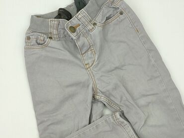 szerokie jeansy dla dzieci: Denim pants, H&M, 12-18 months, condition - Very good