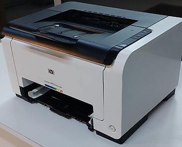printer kabel: HP printer color CP1025nw Rengli Printer Usb wifi Katricler doludur — 2