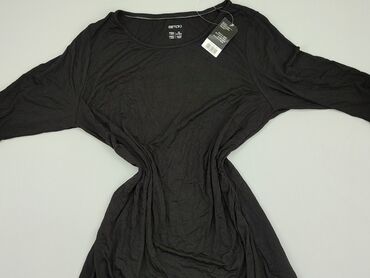 czarne bluzki z wiskozy: Dress, L (EU 40), Esmara, condition - Very good
