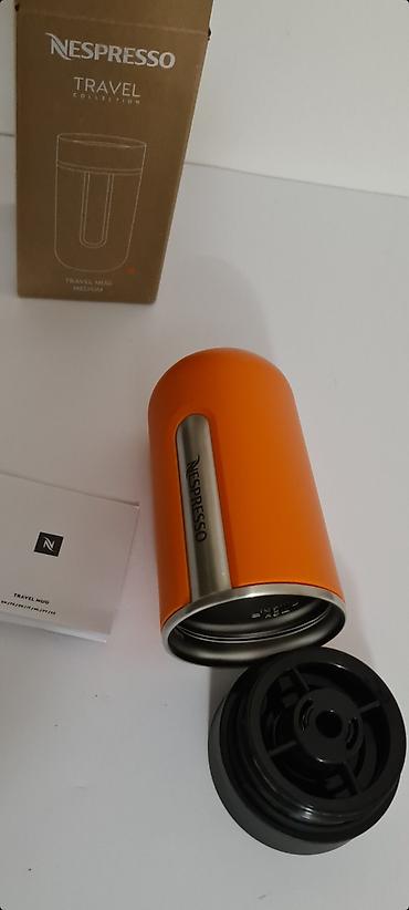 Čaše: ★ Nespresso Travel Mug Medium, Mandarin Orange LIMITED EDITION — 5