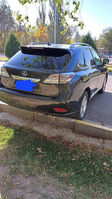 infinity fx35: Lexus RX: 2010 г., 3.5 л, Автомат, Бензин, Кроссовер — 2