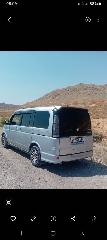 купить шины бу в бишкеке: Honda Stepwgn: 2003 г., 2 л, Автомат, Бензин, Вэн/Минивэн