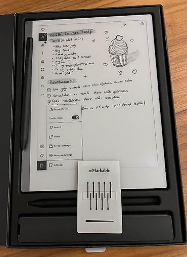 ipad planset: ReMarkable 2 + Marker Plus | Tam komplekt | Çox az istifadə olunub — 1