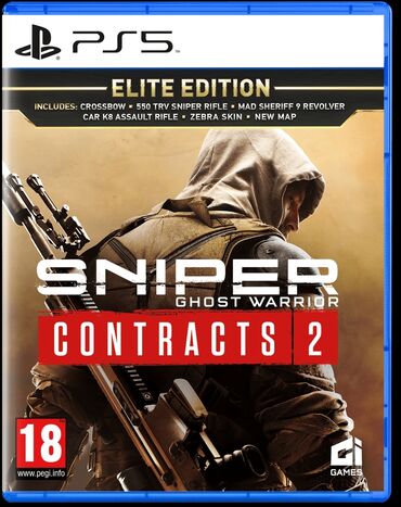 Video oyunlar üçün aksesuarlar: Ps5 sniper contracts 2