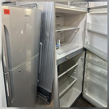 компрессор холодильника: Hitachi iki kameralı soyuducu - Rəng: gümüş (inox üslubunda ön panel) — 1