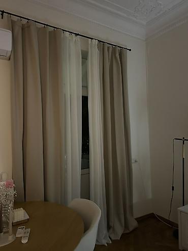 perde satilir: Perde idiyal vezyetdedi bir defe istifade olunub yenidi pakofkasi — 1