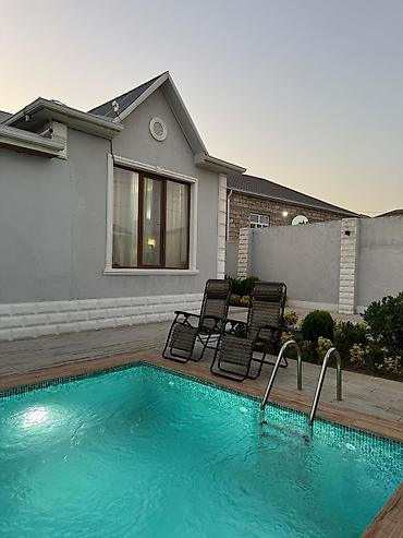 Həyət evləri və villaların satışı: Bağ evi kirayə verilir, Mərdəkan Mərdəkanda yerləşən isti, hovuzlu bağ — 5