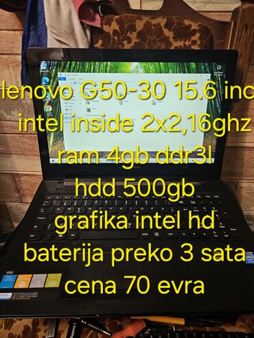 blutut za automobile: Intel Pentium, 4 GB OZU, 15.6 "