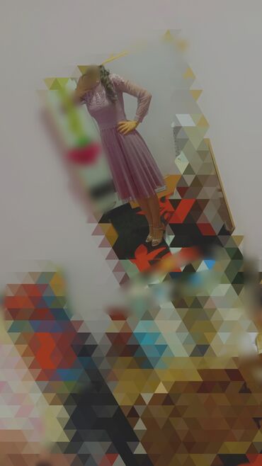 Ziyafət donları: Solğun çəhrayı rəngli bu qadın uzun donu zərif görünüş təqdim edir -da lalafo.az — 6 Ziyafət donları: Solğun çəhrayı rəngli bu qadın uzun donu zərif görünüş təqdim edir — 6