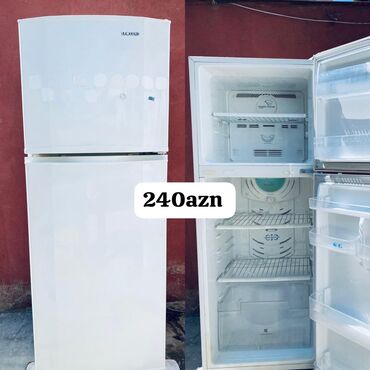 Paltaryuyan maşınlar: İşlənmiş 2 qapılı Samsung Soyuducu Satılır, rəng - Ağ