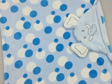 Textile: PL - Towel 66 x 89, color - Light blue, condition - Good