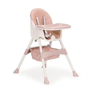 ara obuca: STOLICA ZA HRANJENJE 2U1 ECOTOYS PINK/WHITE – HC-823 PINK-250 Opis: - — 1