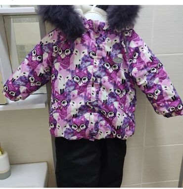 леопардовые вещи: Комплект, цвет - Фиолетовый