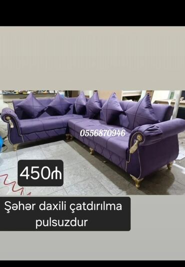Divanlar: Künc divan, Yeni, Açılan, Bazalı, Parça, Şəhərdaxili pulsuz çatdırılma — 3