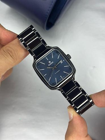 Наручные часы: Rado True Automatic kişi qol saatı - Korpus: kvadrat formalı, parlaq — 4