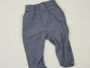 niebieski trencz: Baby material trousers, 12-18 months, 74-80 cm, Mexx, condition - Good