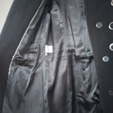 Пальто: Пальто, Осень-весна, Кашемир, По колено, Приталенная модель, M — 9