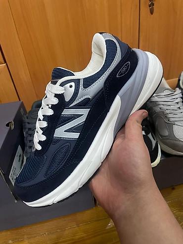 Мужские кроссовки, 40, 40.5, 41, New Balance, Новый, цвет - Синий, Платная доставка