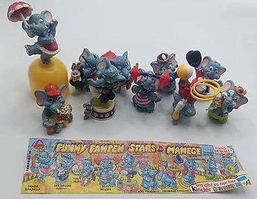vecna kinder: Kinder Surprise Die Top Ten Teddies 1993 Komplekt + Vərəqi | Vintage — 1