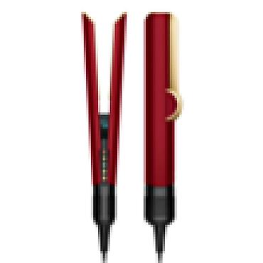 su dalgasi fen: Dyson Airstrait HT01 Saç Düzləşdirici – Red Velvet Premium sinif saç — 1