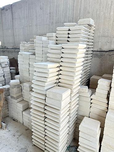 Фасадные плиты Сары-Таш (Травертин): Отборные балясины,тумбы,перила из 2 го слой сары таша все в один цвет — 5