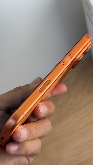 телефон айфон китай: IPhone 17 Pro, Б/у, 256 ГБ, Оранжевый, Защитное стекло, Чехол, Кабель, 91 % — 4