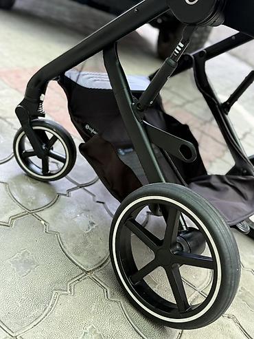 коляска sybex: Коляска, Cybex, цвет - Черный, Б/у, Самовывоз — 4