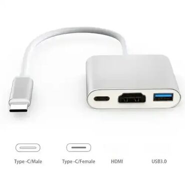mini prenosni stampac za telefon u boji: Brand: kettz |x|x Model: Adapter konverter Tip C - HDMI/USB 3.0/TIP C