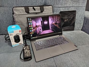 интерактивный экран: Ноутбук, Lenovo, 24 ГБ ОЗУ, AMD Ryzen 5, 14 ", Новый, Для работы, учебы, память NVMe SSD