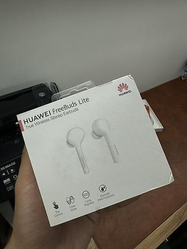 наушники хуавей спорт: HUAWEI FreeBuds Lite — полностью беспроводные стерео-наушники (TWS) — 1