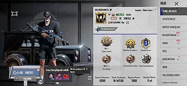 PUBG Mobile hesabı – yüksək səviyyəli, zəngin kolleksiya və