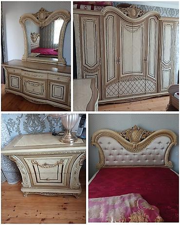 Yataq dəsti satılır 500₼. matras var.Ünvan Binəqədi. 2974 Sevil1