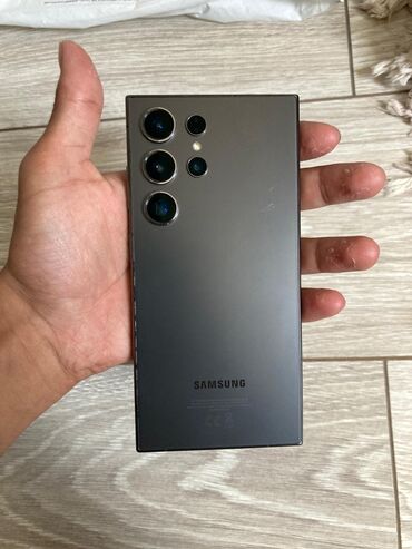 24 ультра самсунг цена: Samsung Galaxy S24 Ultra, Колдонулган, 256 ГБ, түсү - Боз, 2 SIM