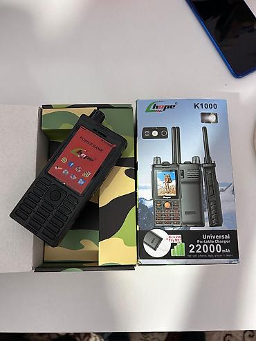 iphone 12 pro 2 el: Hope K1000 – çoxfunksiyalı düyməli telefon və güc bankı - Model: Hope — 1