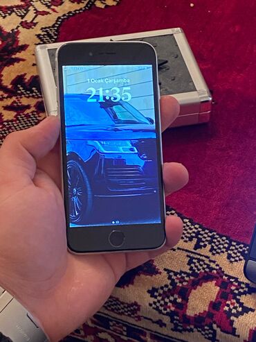 naxçıvan telefon elanları 2020: IPhone SE 2020, 128 GB, White Titanium, Barmaq izi