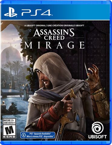 Игры для PlayStation: Assassins creed Mirage ‼️Оригинал‼️ (PS5/PS4) 💿 Состояние диска