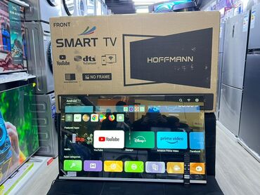 Televizorlar: Yeni Televizor Hoffmann Led 43" FHD (1920x1080), Pulsuz çatdırılma, Rayonlara çatdırılma