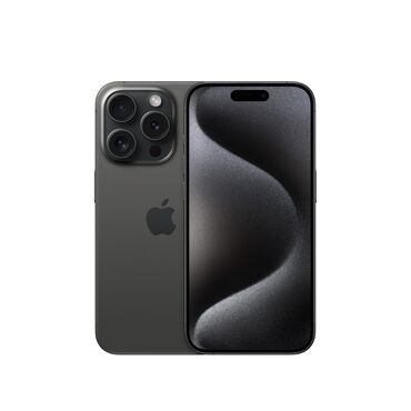 iphone 15 qiymet: IPhone 15 Pro Max, 256 GB, Black Titanium, Face ID