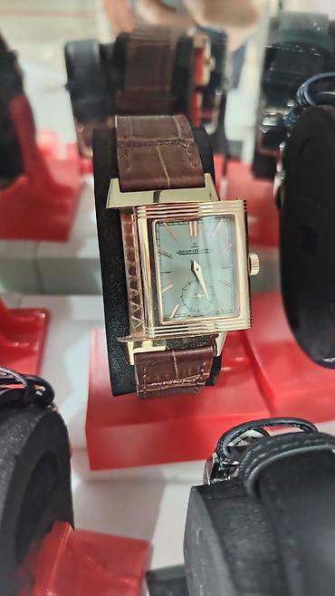 kemerler: Jaeger‑LeCoultre Reverso tərzində kişi qol saatı - Korpus: düzbucaqlı — 8